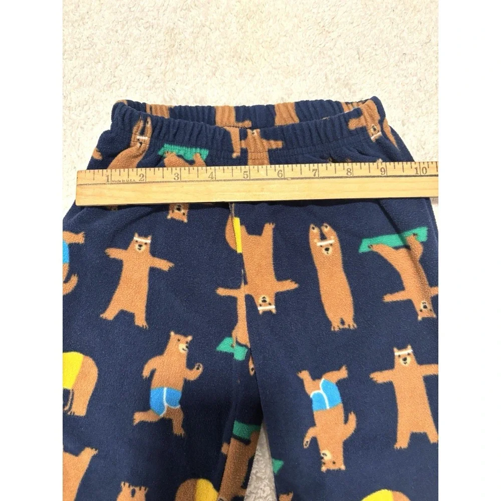 Carters Bear Pajamas‎ 2 Piece Fleece Set Long Sleeve Boys Size 2T